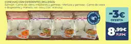 La Sirena la sirena conchas con diferentes rellenos oferta
