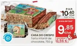 Eroski Casa do Crespo tarta infantil de chocolate oferta