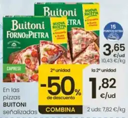 Eroski Buitoni forno de pietra caprese oferta