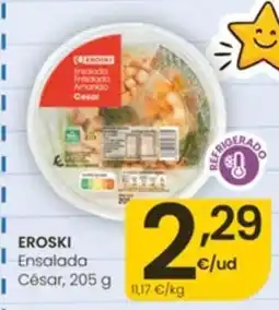 Eroski Eroski ensalada césar oferta