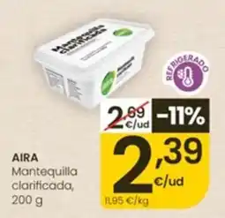 Eroski Aira mantequilla clarificada oferta