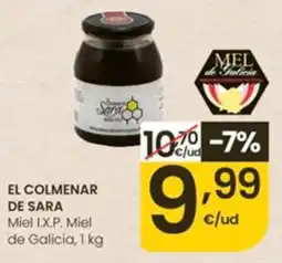 Eroski El colmenar de sara miel i.x.p. miel de galicia oferta