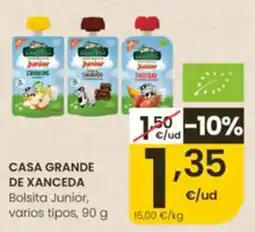 Eroski Casa Grande de Xanceda Bolsita Junior oferta
