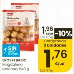 Eroski eroski basic magdalena redonda oferta