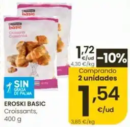 Eroski eroski basic croissants oferta