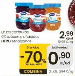 Eroski Hero confituras oferta