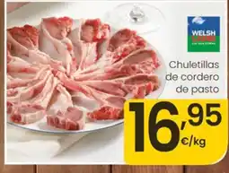 Eroski Welsh Lamb chuletillas de cordero de pasto oferta
