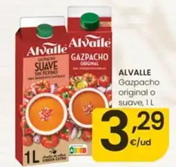 Eroski Alvalle gazpacho suave o original oferta