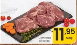 Eroski Carrilleras de cerdo oferta