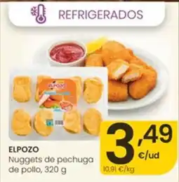 Eroski Elpozo nuggets de pechuga de pollo oferta