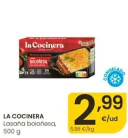 Aliprox la Cocinera lasaña boloñesa oferta