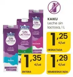 Aliprox Kaiku leche sin lactosa oferta