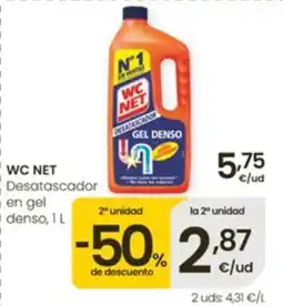 Aliprox Wc net desatascador en gel denso oferta