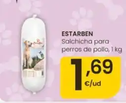 Aliprox Estarben salchicha para perros de pollo oferta