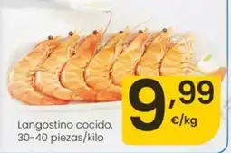 Eroski Langostino cocido oferta