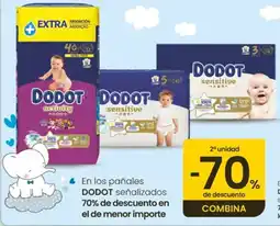 Eroski Dodot En los pañales señalizados oferta