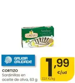 Aliprox Cortizo sardinillas en aceite de oliva oferta