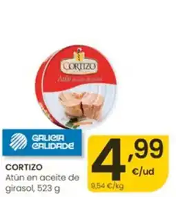 Aliprox Cortizo atún en aceite de girasol oferta
