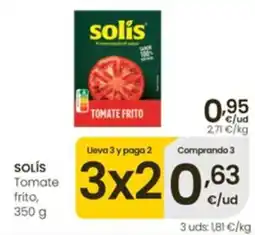 Aliprox Solís tomate frito oferta