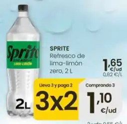 Eroski Sprite refresco de lima-limón oferta