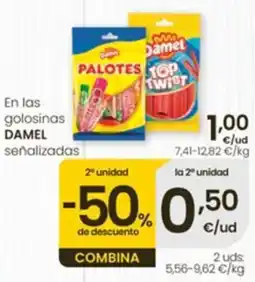 Eroski Damel palotes top twist oferta
