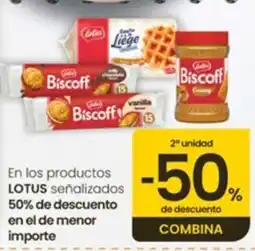 Eroski Lotus En los productos oferta