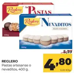 Alimerka Reglero pastas artesanas o nevaditos oferta