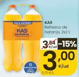 Eroski Kas refresco de naranja oferta