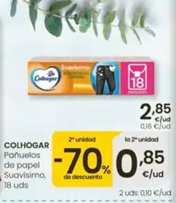 Eroski Colhogar pañuelos de papel suavísimo oferta