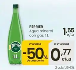 Eroski Perrier Agua mineral con gas oferta