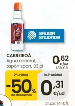 Eroski Cabreiroá Agua mineral oferta