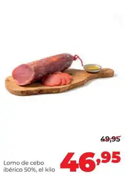 Alimerka Lomo de cebo ibérico 50% oferta