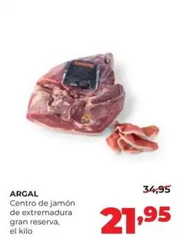 Alimerka Argal centro de jamón de extremadura gran reserva oferta