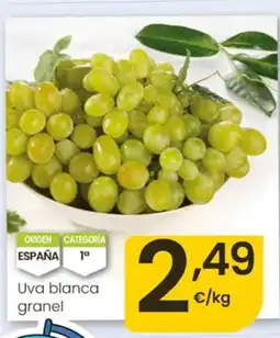 Eroski Uva blanca granel oferta