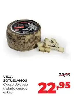 Alimerka Vega Sotuélamos Queso de oveja trufado curado oferta