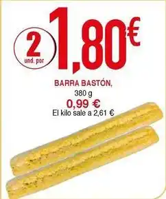 Masymas Barra bastón oferta