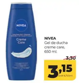 Alimerka Nivea gel de ducha creme care oferta