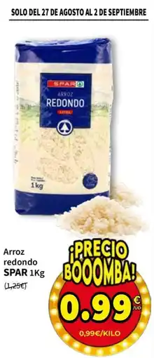 SPAR spar arroz redondo oferta