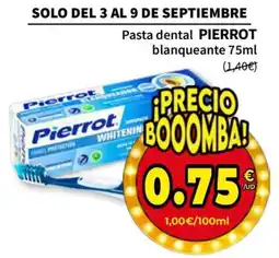 SPAR Pierrot pasta dental blanqueante oferta