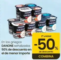 Eroski Danone En los griegos señalizados oferta