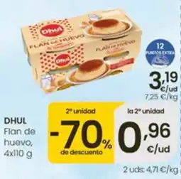 Eroski Dhul flan de huevo oferta