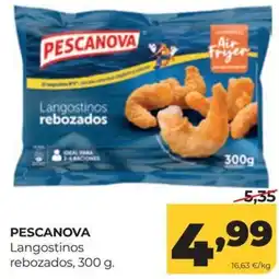 Alimerka Pescanova langostinos rebozados oferta
