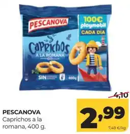Alimerka Pescanova caprichos a la romana oferta