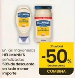 Eroski Hellmann's En las mayonesas oferta