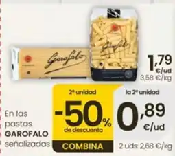 Eroski Garofalo pastas oferta
