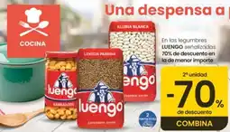 Eroski Luengo en las legumbres senalizados oferta
