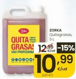 Eroski Zorka quitagrasas oferta
