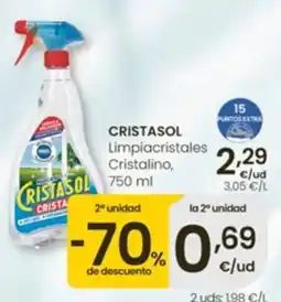 Eroski Cristasol limpiacristales cristalino oferta