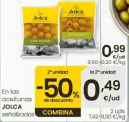 Eroski Jolca aceitunas oferta