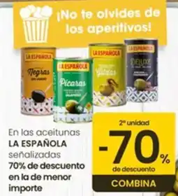 Eroski La Española En las aceitunas oferta